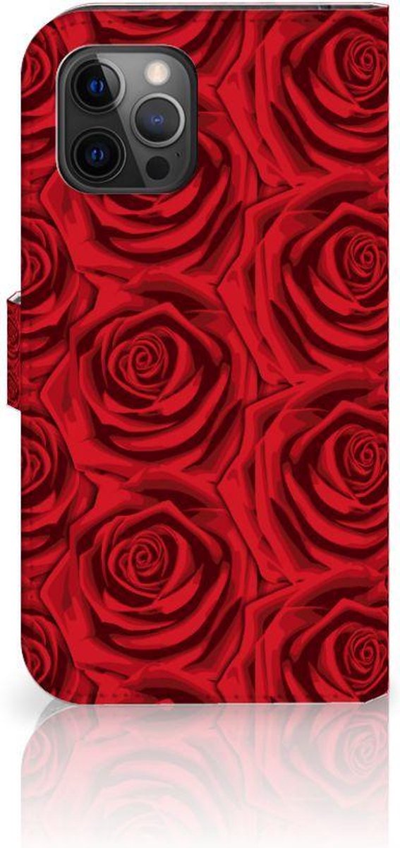 Apple iPhone 12 Pro Max Hoesje Red Roses