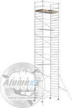 Basic rolsteiger 135 x 12,2m werkhoogte en  lengte platform