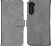 OnePlus Nord Hoesje met Pasjeshouder - iMoshion Luxe Booktype - Grijs