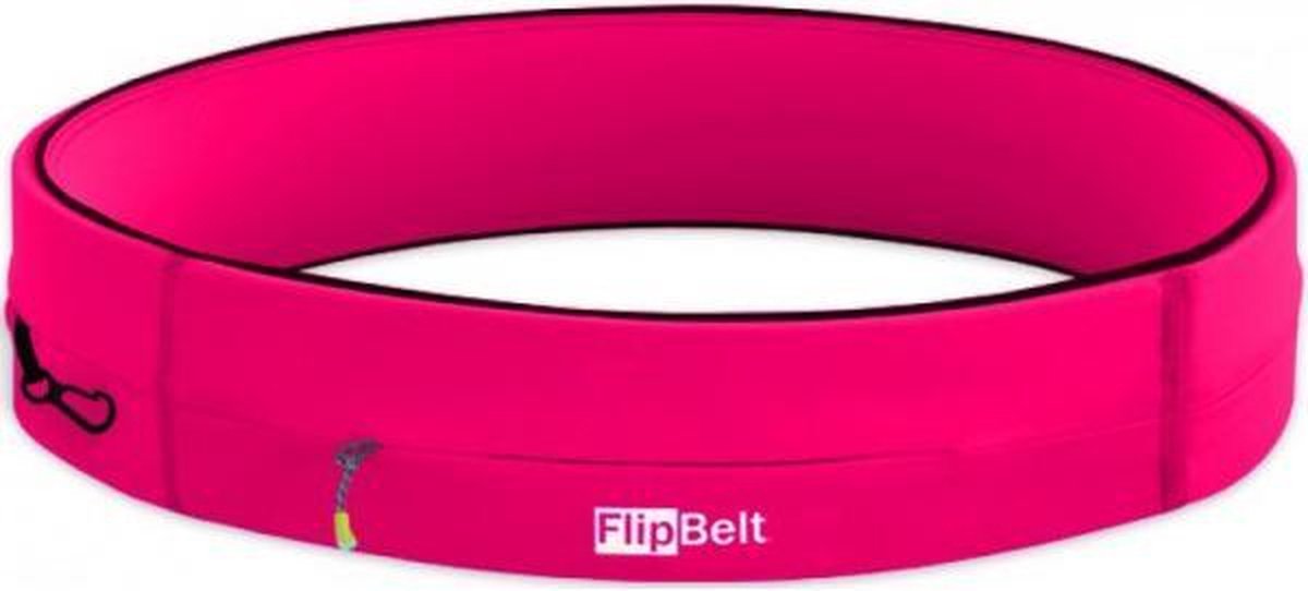 Flipbelt Zipper Roze - Running belt - Hardloopriem - M