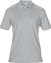 Gildan Heren DryBlend Volwassen Sport Dubbel Pique Polo Shirt (Sport Grijs)
