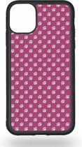 Roze hondenpoten telefoonhoesje - Apple iPhone 11