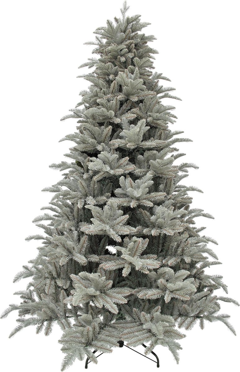Triumph Tree Hallarin Kunstkerstboom - H215 cm - Zilver Grijs