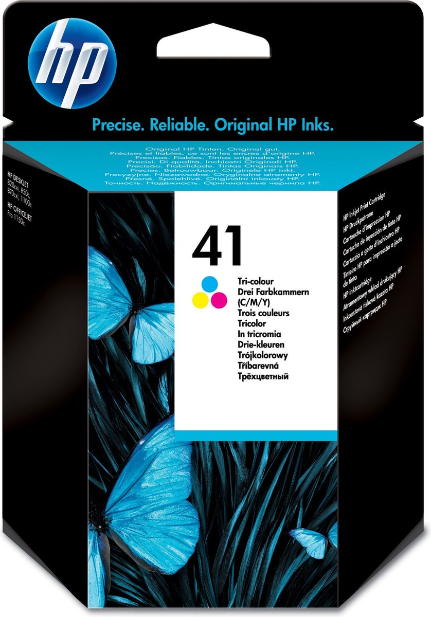 HP 41 - Inktcartridge / Cyaan / Magenta / Geel