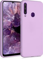 kwmobile telefoonhoesje voor Huawei Y6p - Hoesje voor smartphone - Back cover in mauve