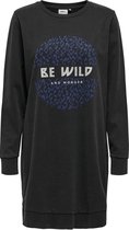 ONLYONLLUCINDA LIFE L/S WILD BOX Jurk SWTBlackXS