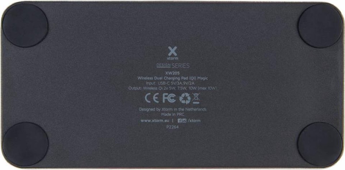 Xtorm Wireless Dual Charging Pad Magic | bol.com
