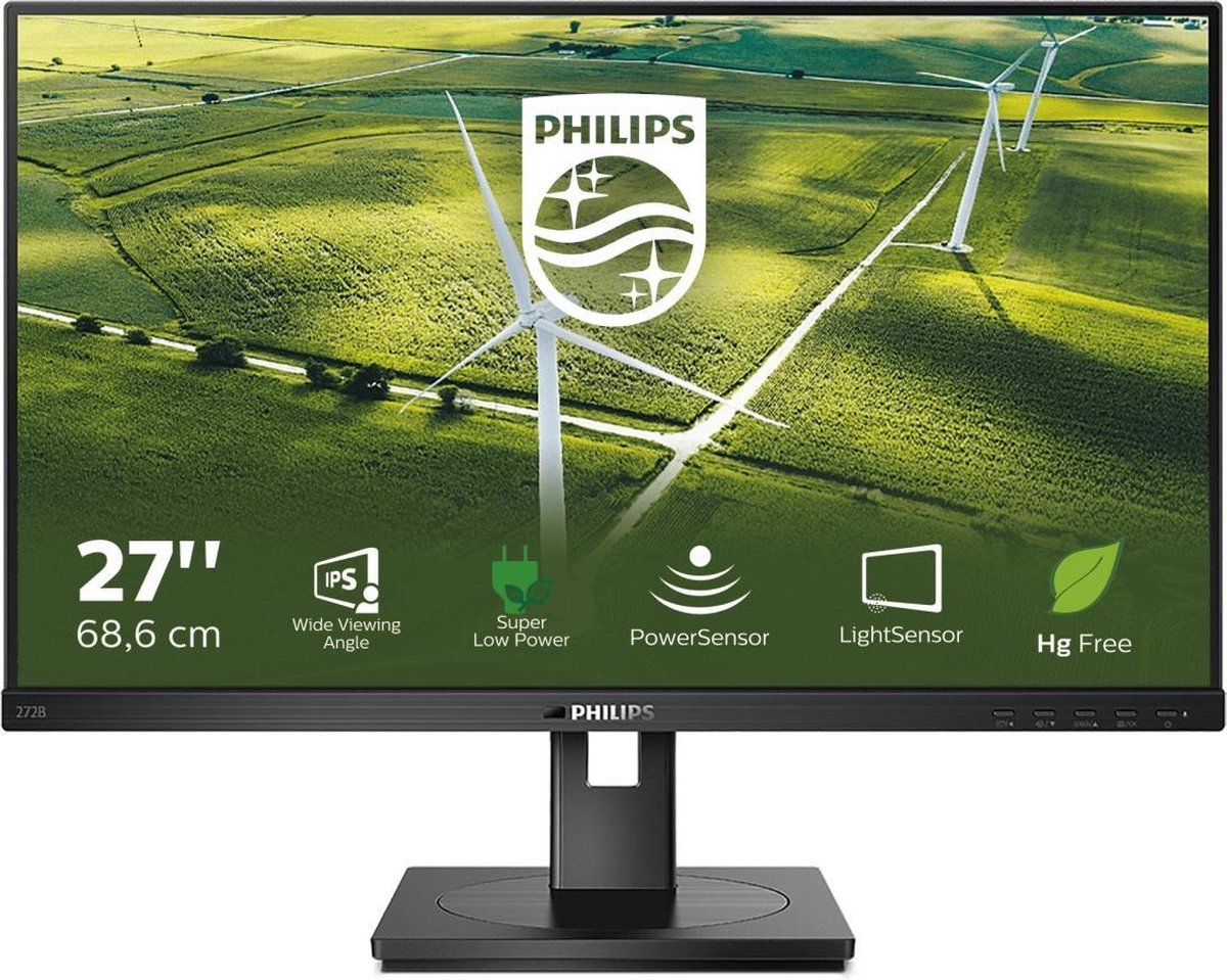 Philips Monitor B-Line 272B1G - Full HD Monitor - 27 inch - Philips
