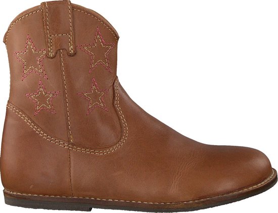 Omoda Meisjes Enkellaarsjes Om119683 - Cognac - Maat 26 | bol.com