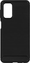 Brushed Backcover Samsung Galaxy A32 (5G) hoesje - Zwart