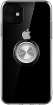 Apple iPhone 12 Mini Magnetische Backcover - Transparant TPU - voor Autohouder - Kickstand