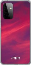 6F hoesje - geschikt voor Samsung Galaxy A72 -  Transparant TPU Case - Red Skyline #ffffff
