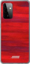 6F hoesje - geschikt voor Samsung Galaxy A72 -  Transparant TPU Case - Scarlet Canvas #ffffff
