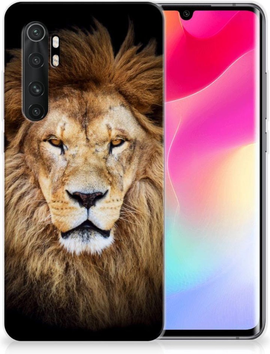 Xiaomi Mi Note 10 Lite TPU Hoesje Leeuw