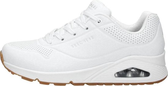 Skechers Uno -Stand On Air Dames Sneakers - White - Maat 41