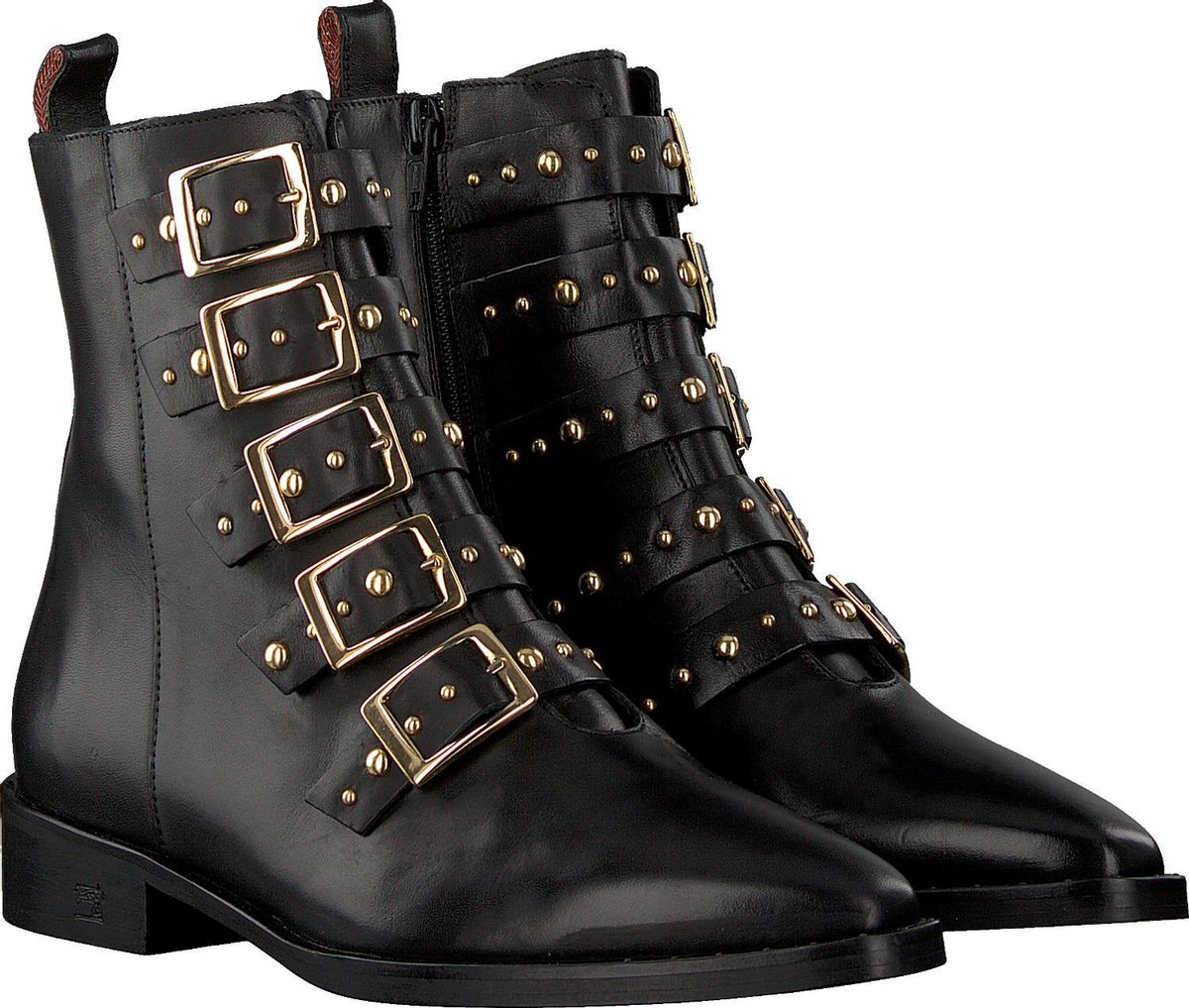 Scotch \u0026 Soda Dames Biker boots Trona Biker 751130 - Zwart - Maat 37 |  bol.com