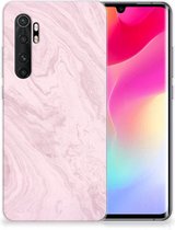 Smartphone hoesje Xiaomi Mi Note 10 Lite Leuk Hoesje Marble Pink