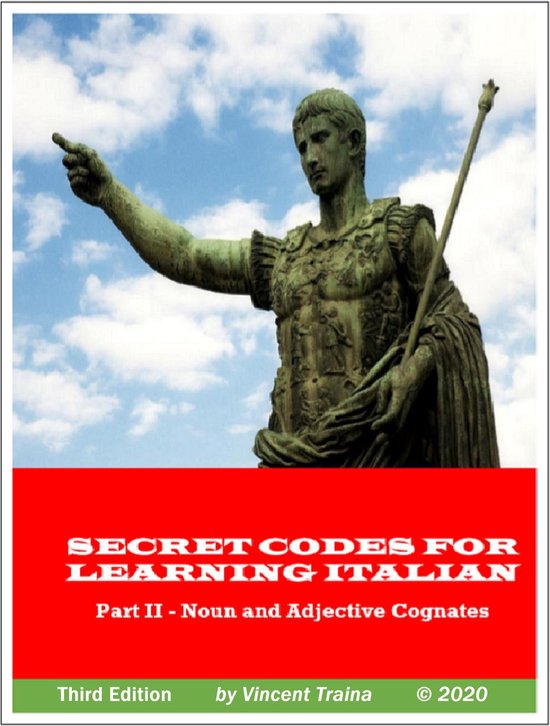 Secret Codes for Learning Italian, Part II - Noun and Adject ... - cover