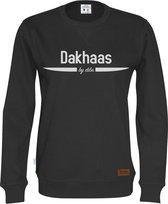 Dakhaas Sweater Zwart | Maat S