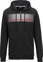 Hugo Boss heren lounge vest (middeldik) - zwart -  Maat: L