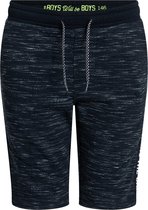 WE Fashion Jongens joggingshort met biker- en tapedetails