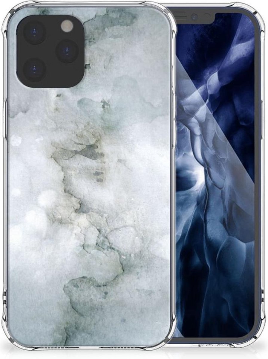 Back Cover iPhone 12 Pro Max Painting Grey