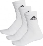 adidas Cushion Crew 3-pack - wit - maat 49-51