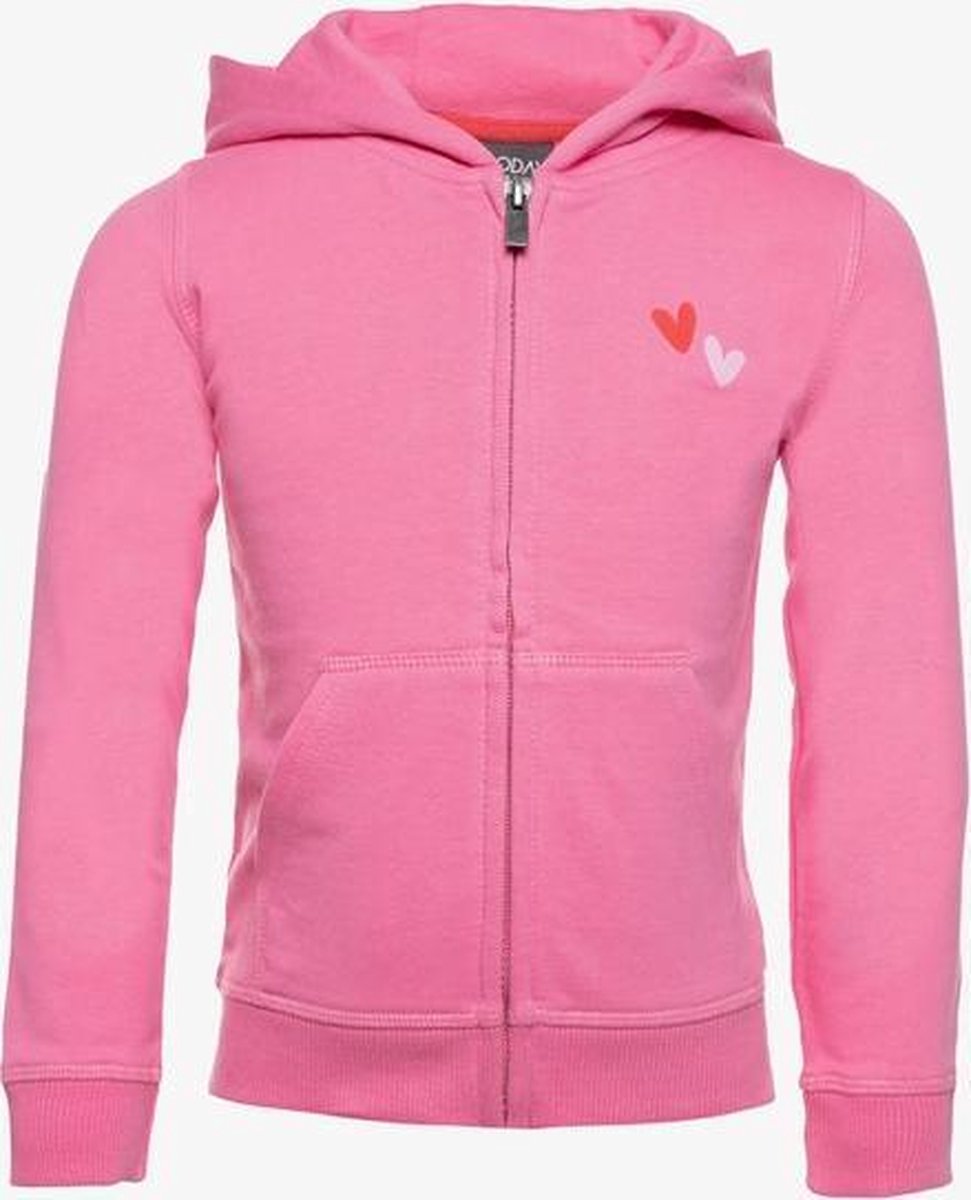 TwoDay meisjes vest - Roze - Maat 122/128