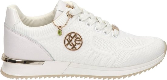Mexx Gitte dames sneaker - Wit - Maat 38 | bol.com