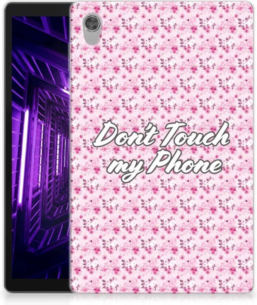 Lenovo Tab M10 HD (2de generatie) Print Case Flowers Pink DTMP