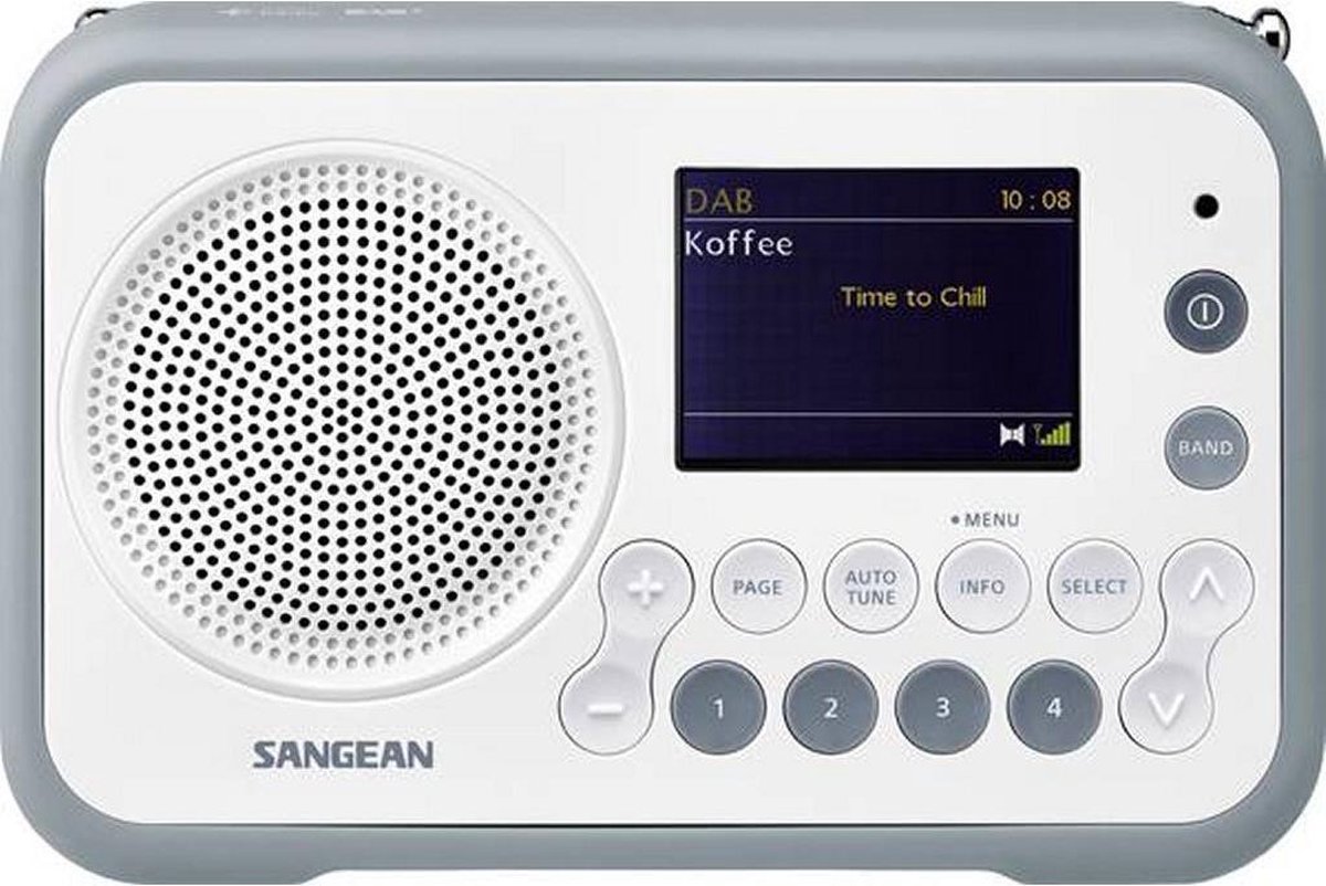 Sangean Traveller 760 - DPR-76 - Draagbare radio met DAB+/FM en batterijlader - Steenblauw