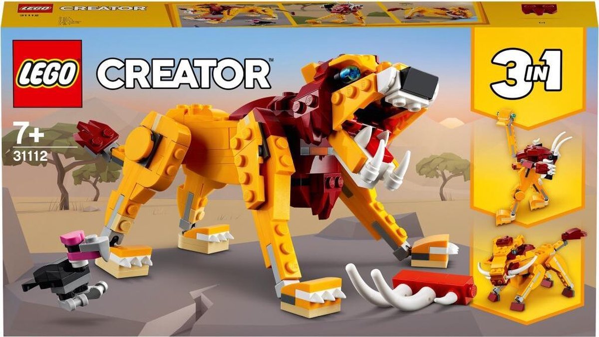 LEGO Creator Wilde Leeuw – 31112
