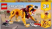 LEGO Creator 3-en-1 31112 Le Lion Sauvage
