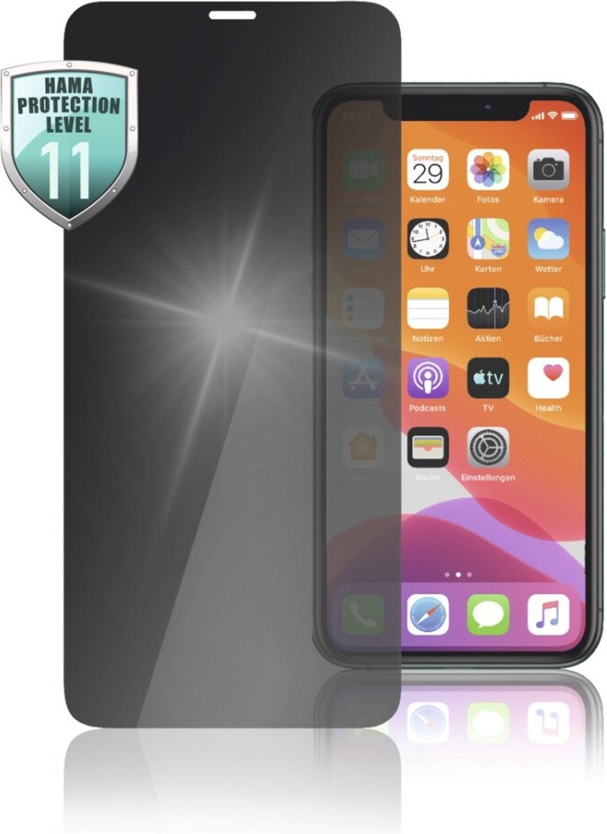 Hama Glazen Displaybescherming Privacy Voor Apple IPhone XR/11