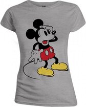 DISNEY - T-Shirt - Mickey Mouse Confusing Face - GIRL (XL)