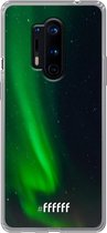 6F hoesje - geschikt voor OnePlus 8 Pro -  Transparant TPU Case - Northern Lights #ffffff