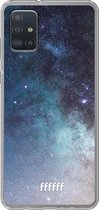 6F hoesje - geschikt voor Samsung Galaxy A52 - Transparant TPU Case - Milky Way #ffffff