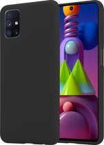 Shieldcase Silicone case Samsung Galaxy M51 - zwart