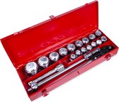 Jeu de clés à douille 3/4 admission 21 pièces Ragnor