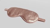 LXRY Silk slaapmasker 100% zijden - 22 momme - roségouden