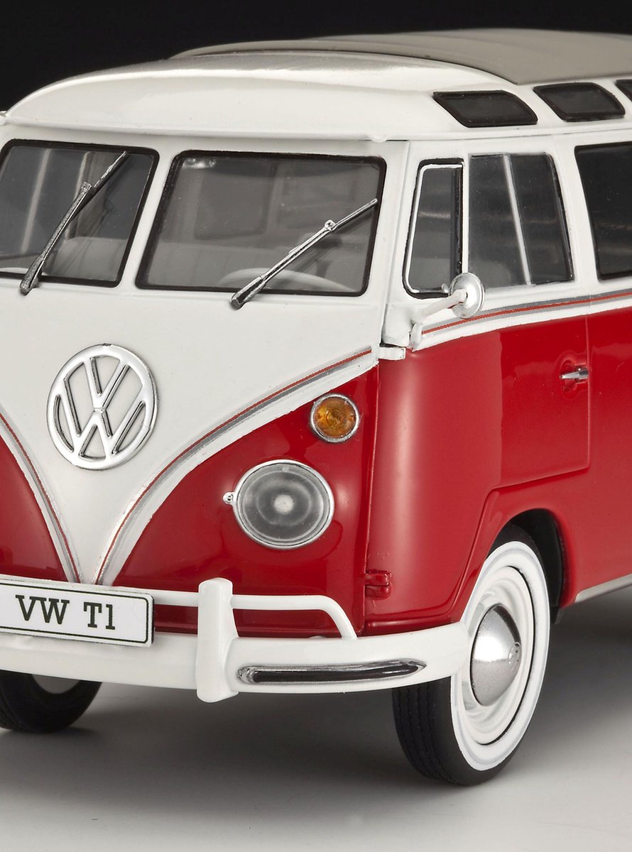 Revell Modelbouwpakket Auto - 07399 Volkswagen VW T1 Samba Bus Plastic - 1:24 - Modelbouw — afbeelding 7