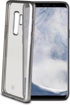 Celly Laser Matt mobiele telefoon case voor de Samsung S9 PLUS - transparant, Zilver