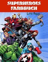 Superheroes Farbbuch
