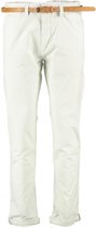 Dstrezzed beige modern fit chino twill katoen stretch - Maat W29-L32