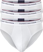 Tommy Hilfiger slips (3-pack) - heren slips zonder gulp - wit -  Maat: L