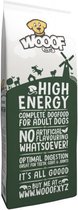 WOOOF High-Energy - Geperst hondenvoer - Geperste hondenbrokken - Droogvoer - 14KG