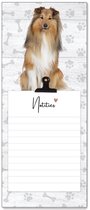 Notitieboek Hond: Shetland Scheepdog(Sheltie)