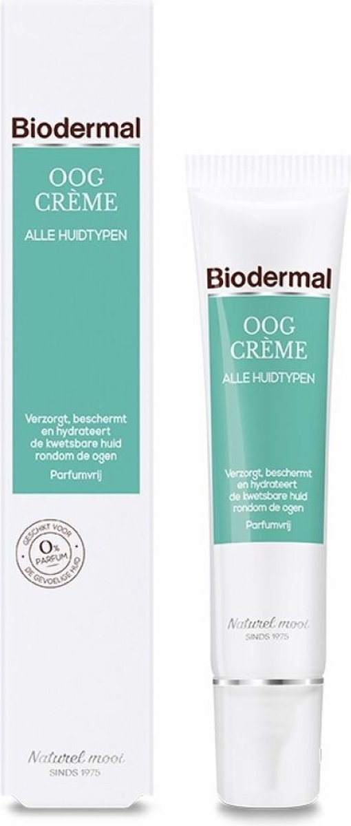 Biodermal Oogcrème -  Beschermt tegen huidveroudering - 15ml - Biodermal