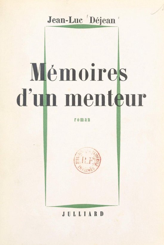 Mémoires d'un menteur