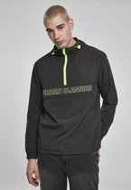 Urban Classics Pullover Jas -L- Contrast Zwart